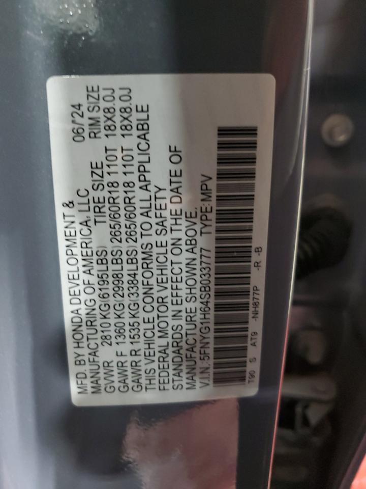 2025 HONDA PILOT