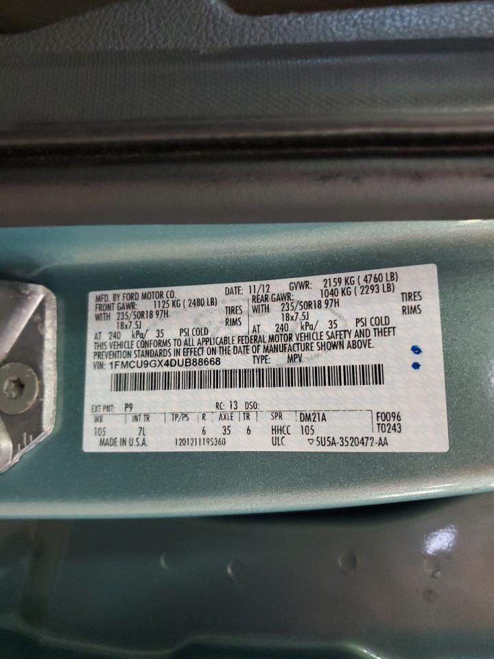 2013 FORD ESCAPE