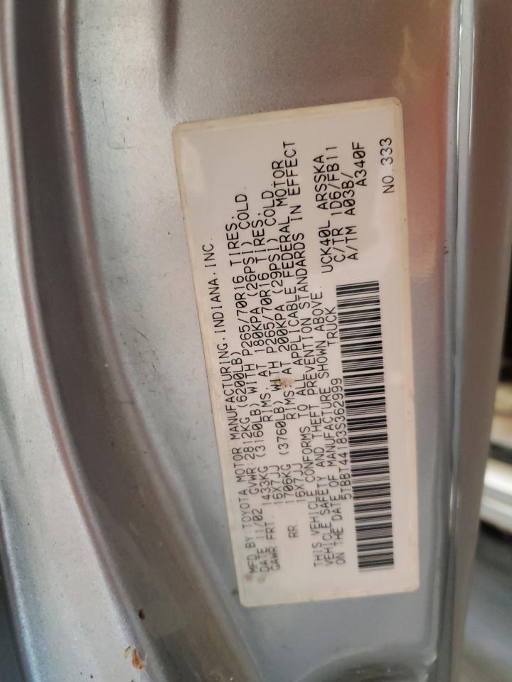 2003 TOYOTA TUNDRA