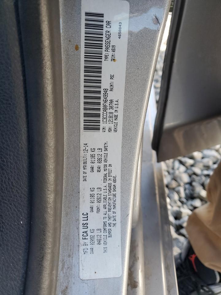 2015 CHRYSLER 200