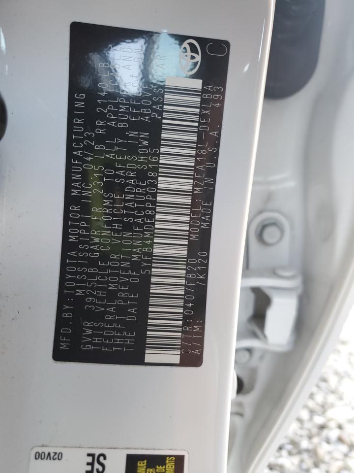 2023 TOYOTA COROLLA