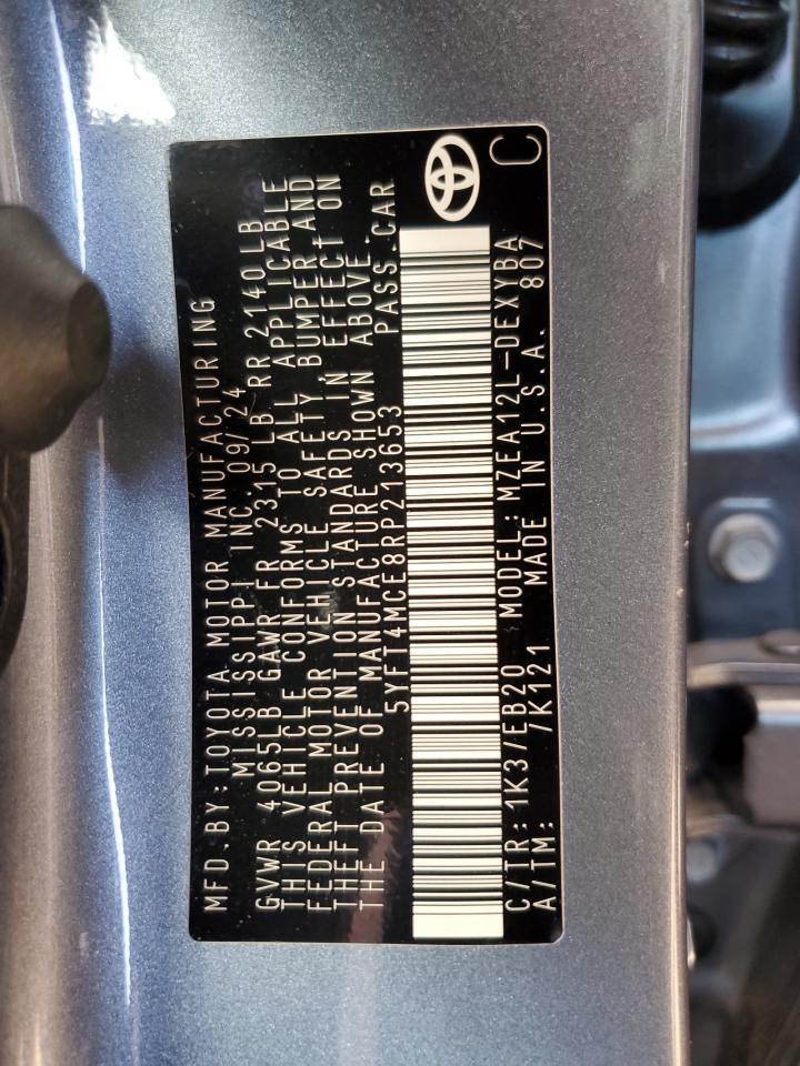 2024 TOYOTA COROLLA