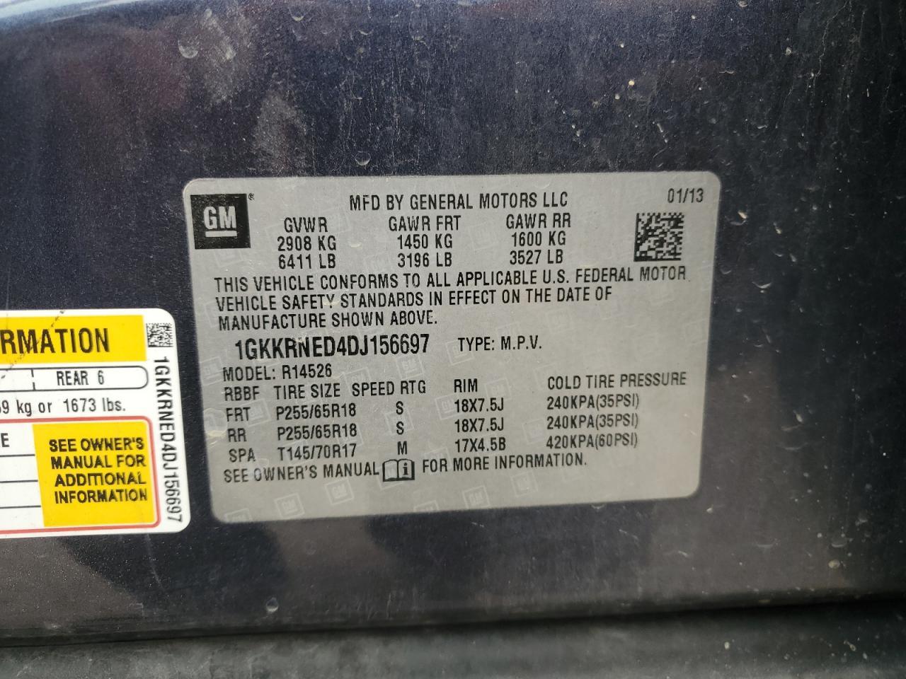 2013 GMC ACADIA