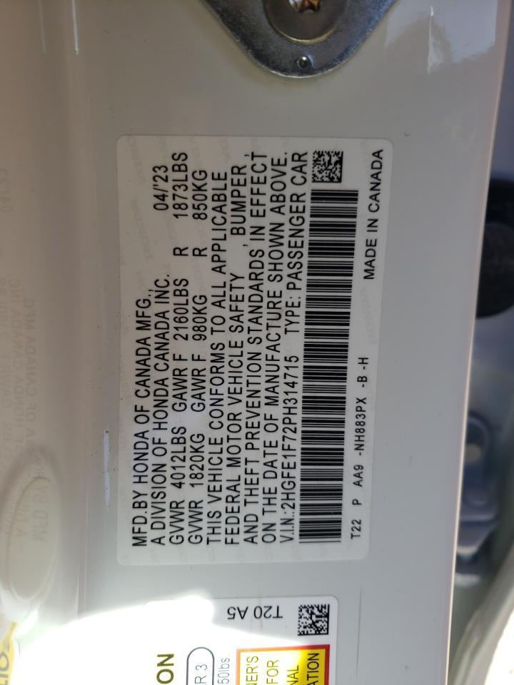 2023 HONDA CIVIC