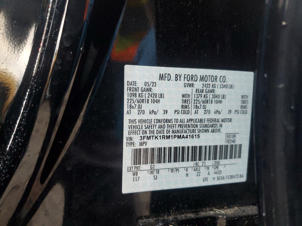 2023 FORD Mustang Mach-E