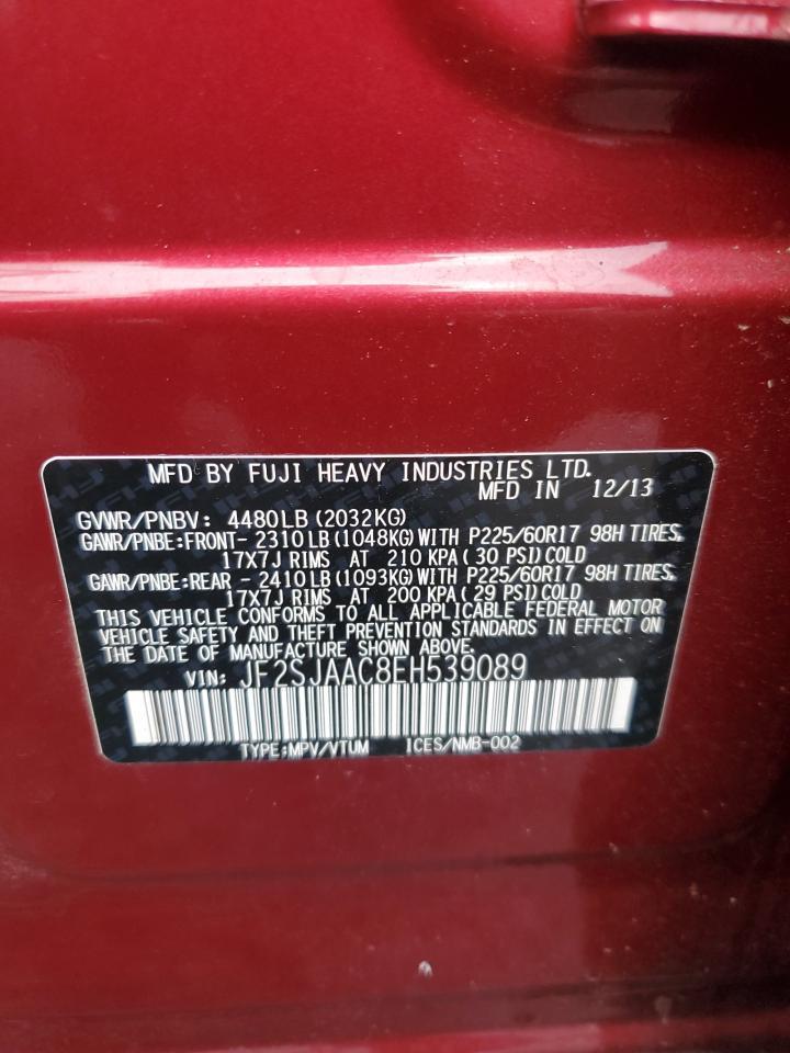 2014 SUBARU FORESTER