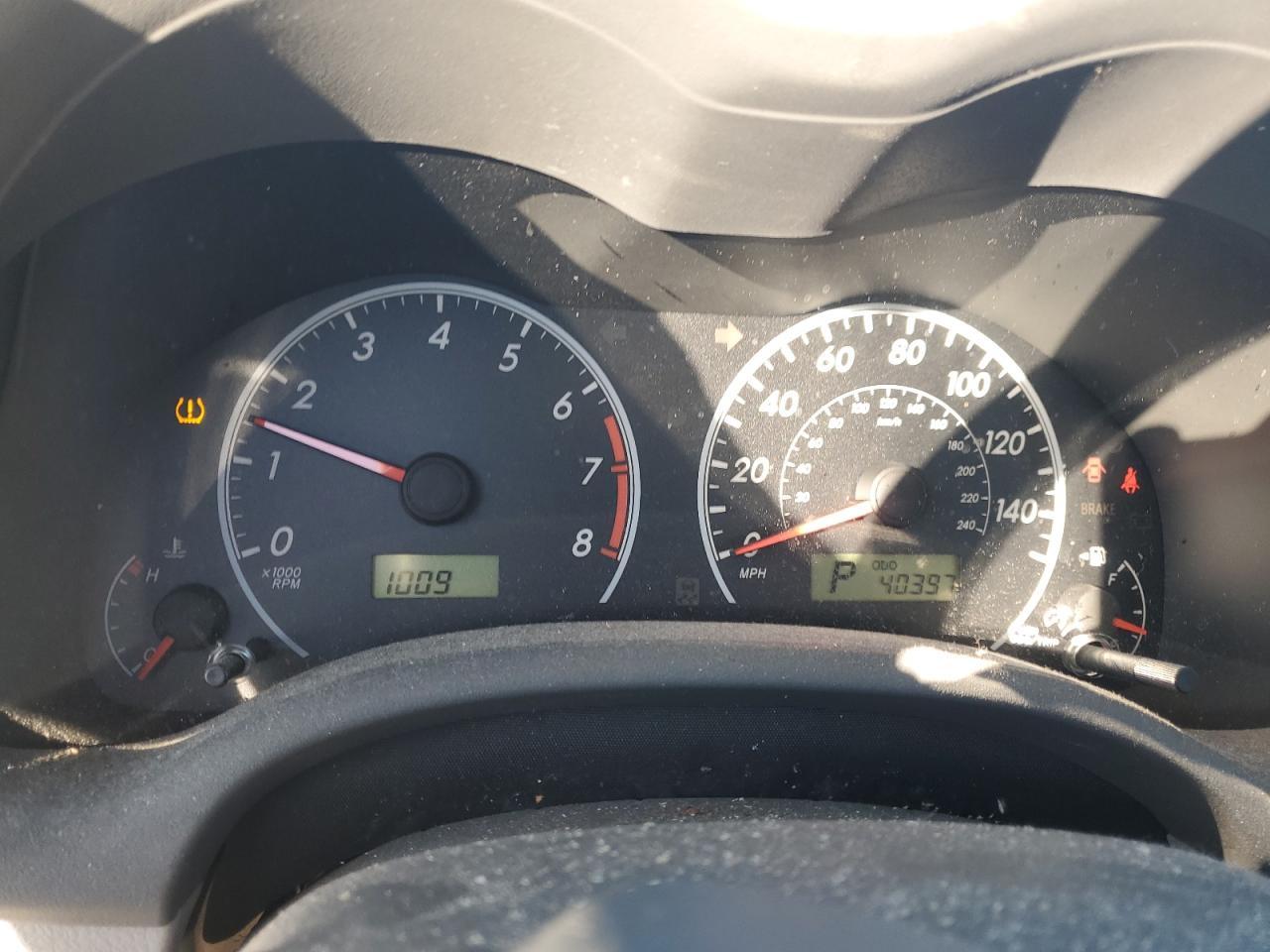 2009 TOYOTA COROLLA
