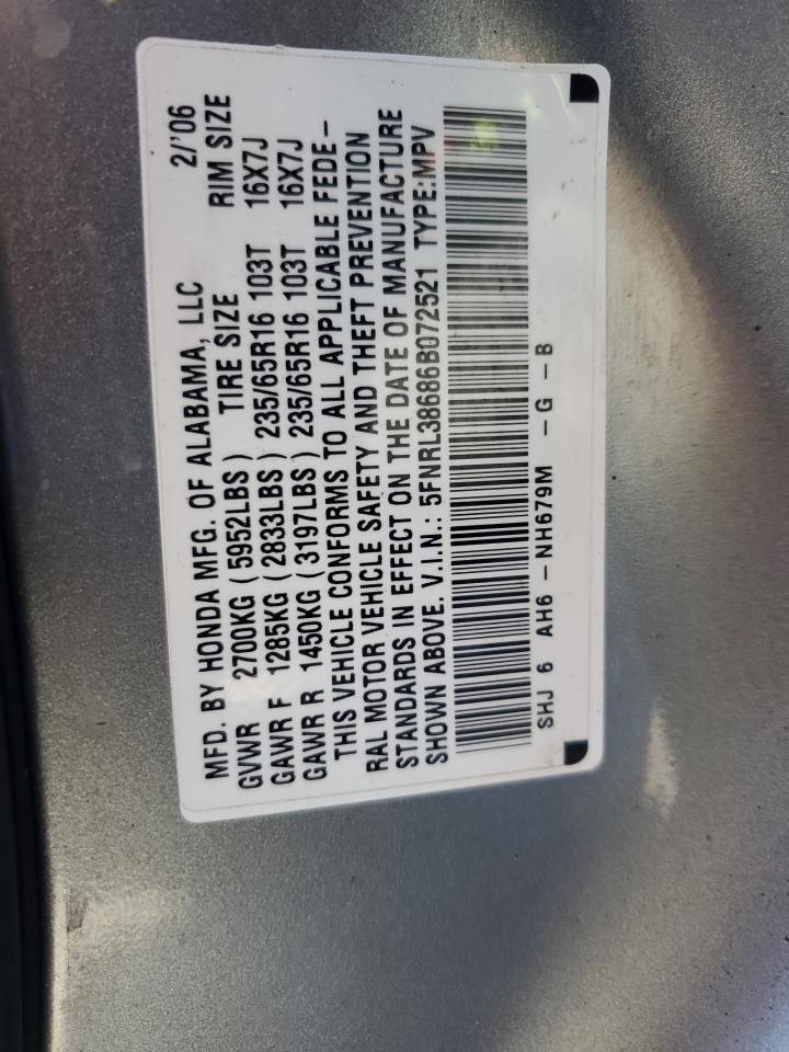 2006 HONDA ODYSSEY