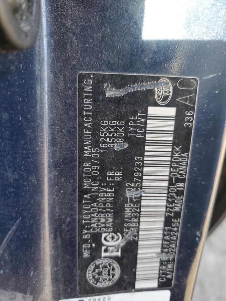 2006 TOYOTA COROLLA