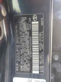 2012 TOYOTA CAMRY