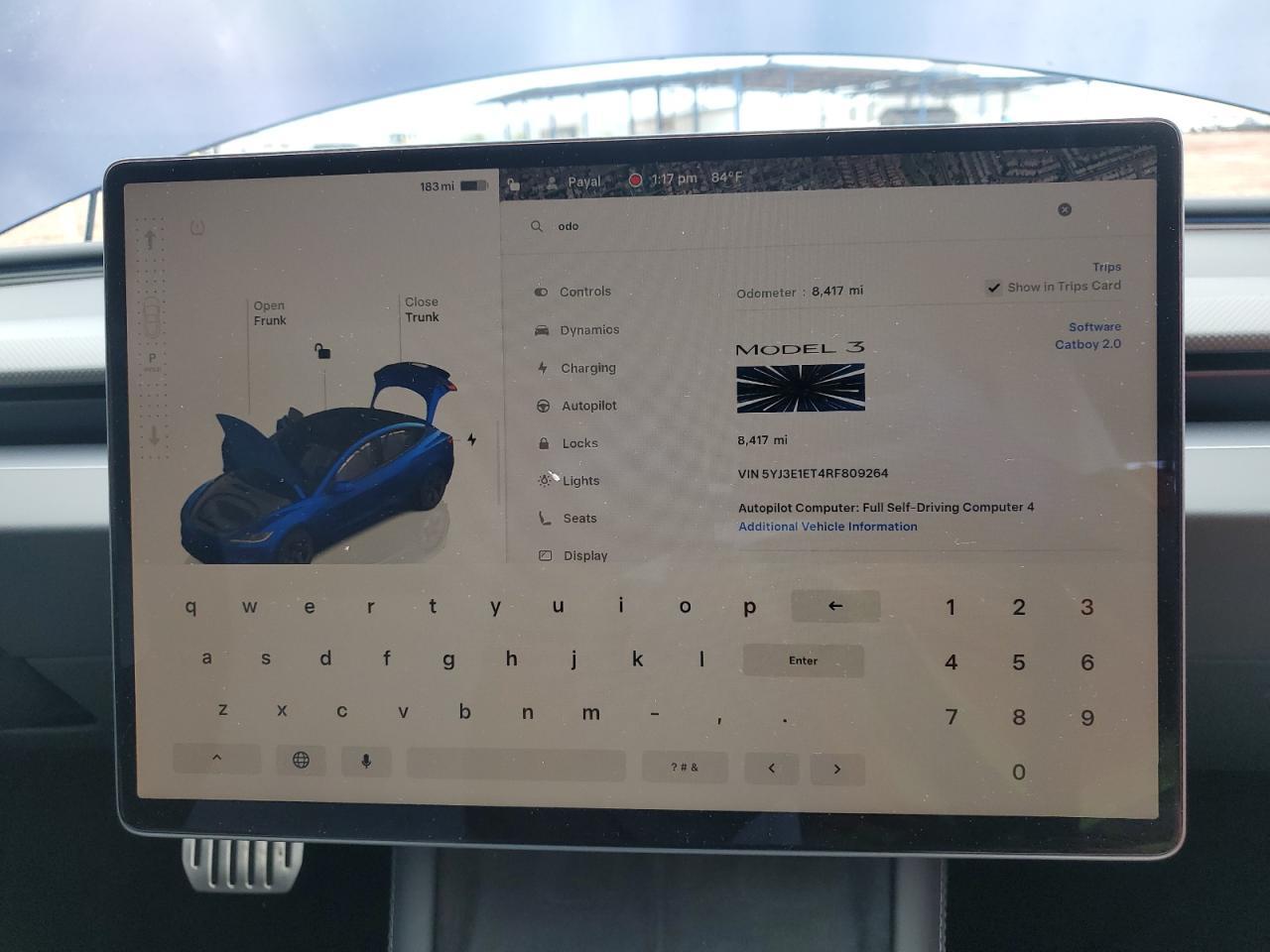 2024 TESLA MODEL 3
