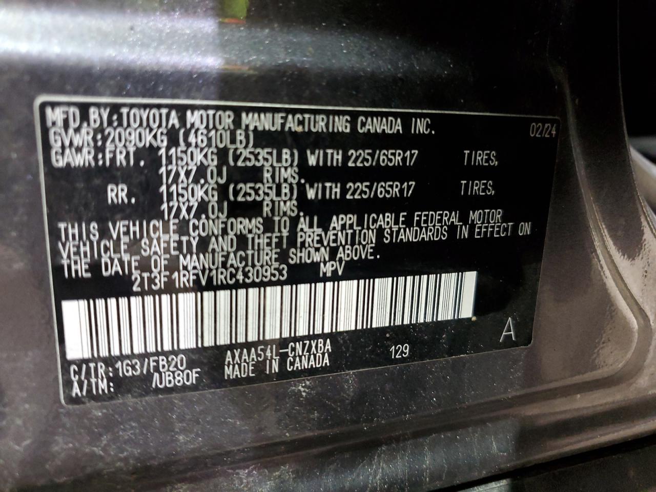 2024 TOYOTA RAV4