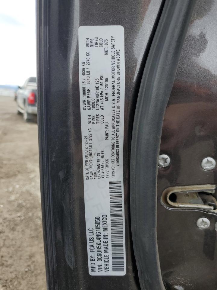 2022 RAM 2500