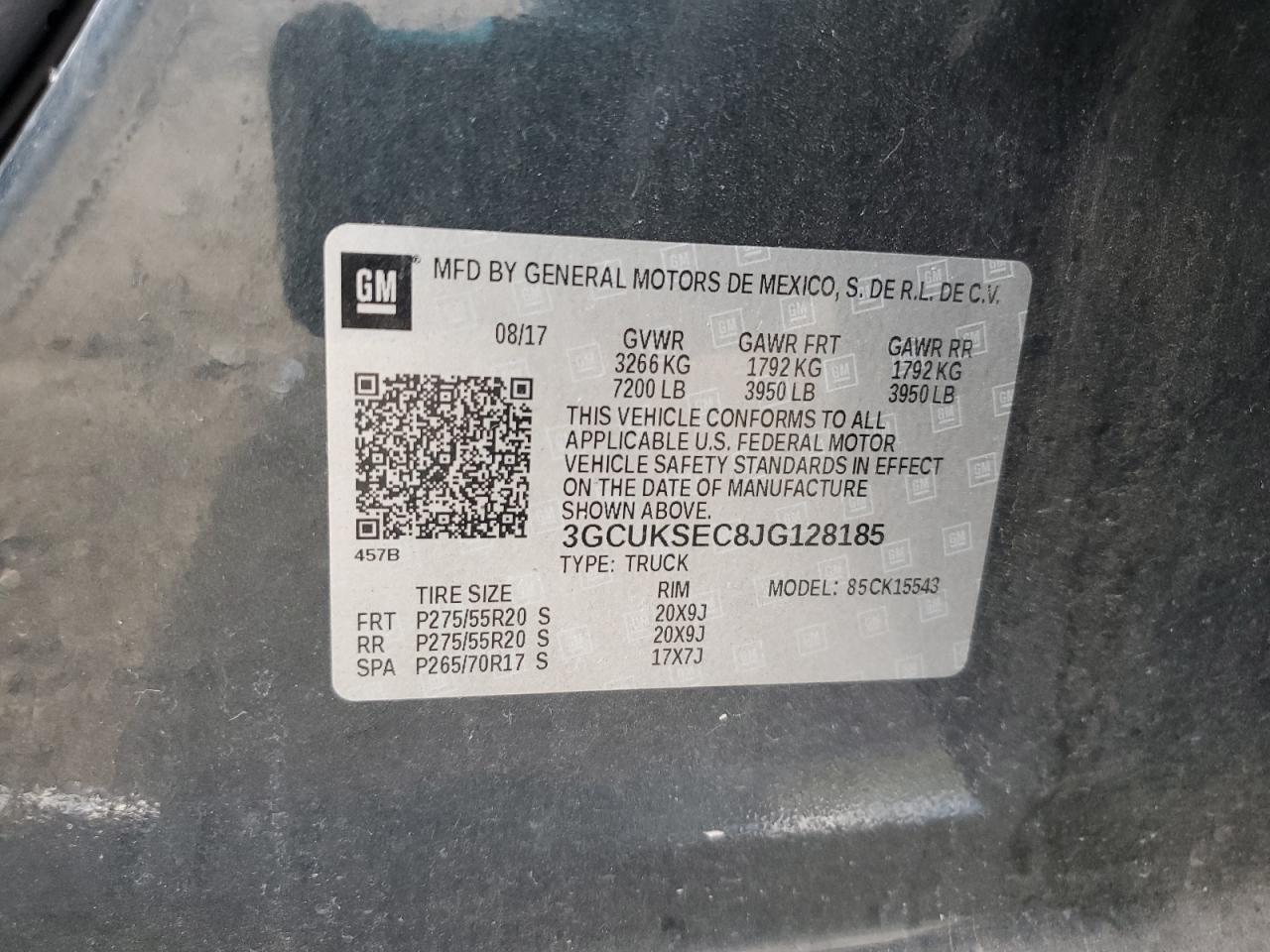 2018 CHEVROLET Silverado