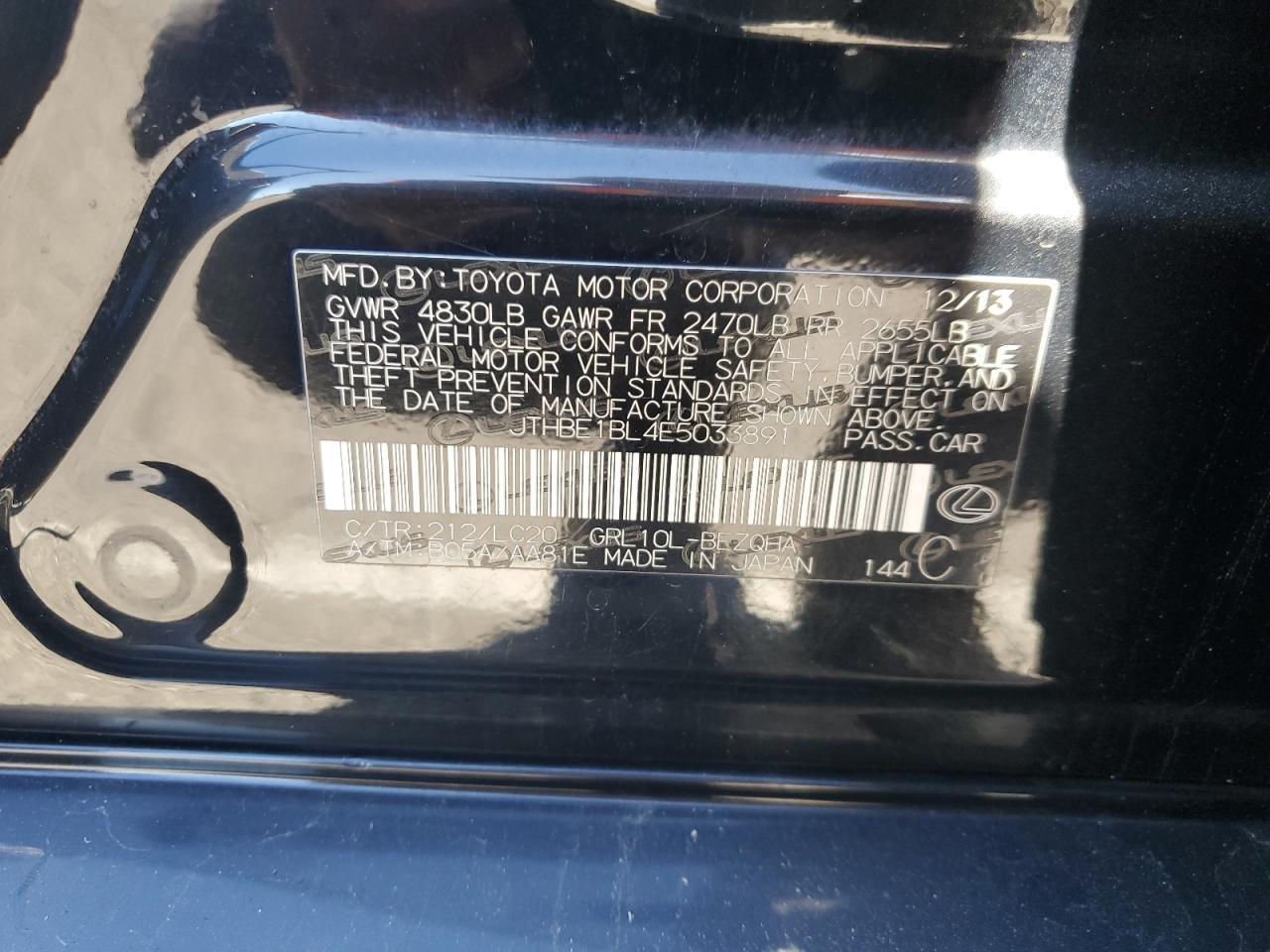 2014 LEXUS GS 350