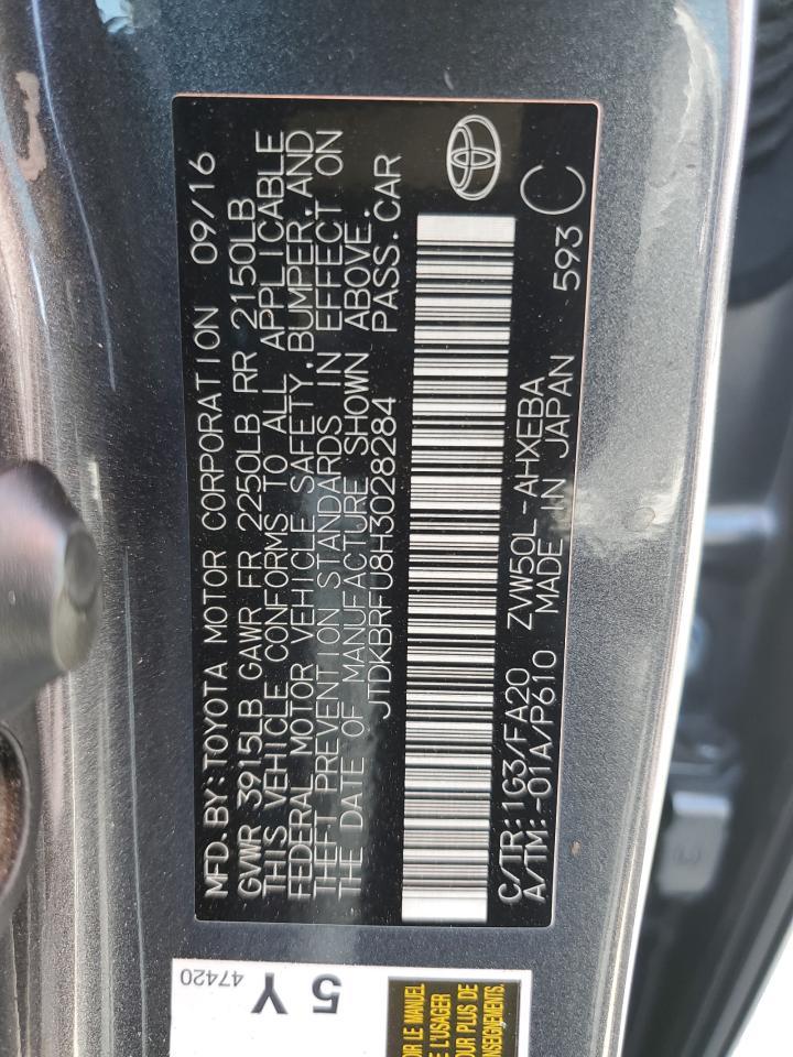 2017 TOYOTA PRIUS