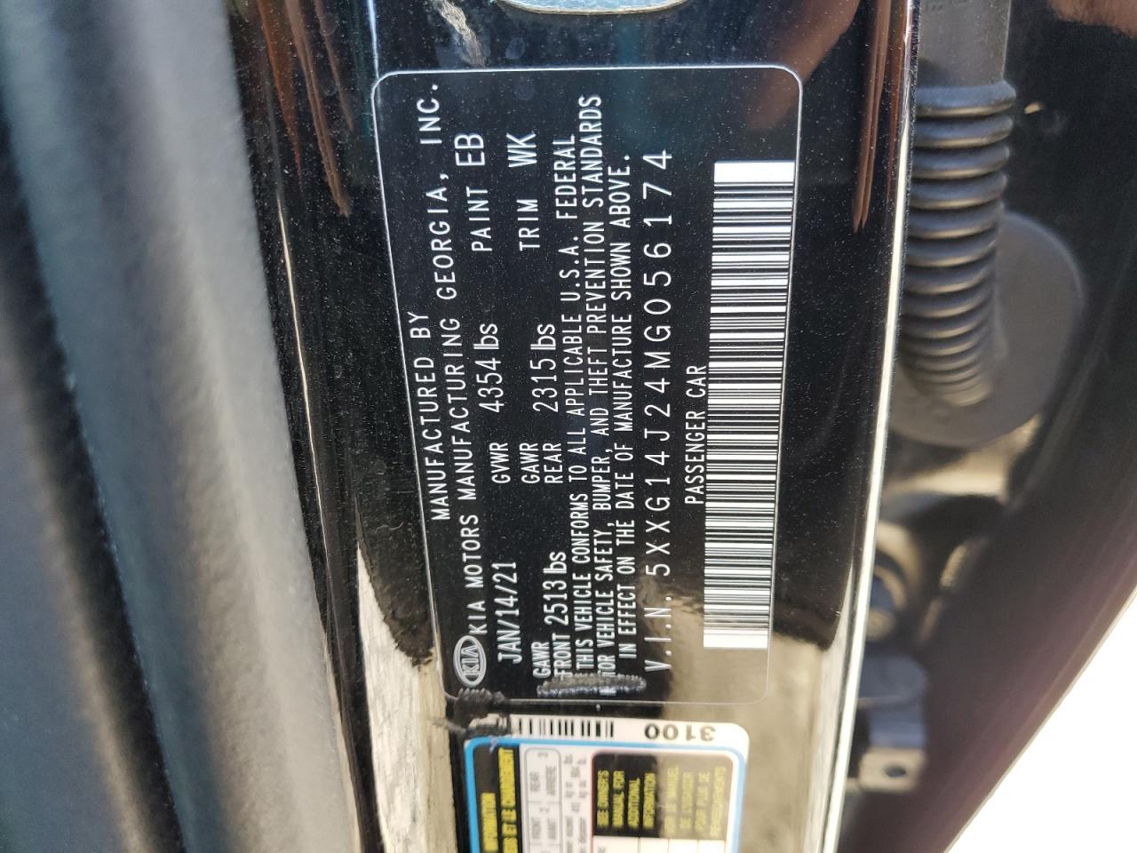 2021 KIA K5