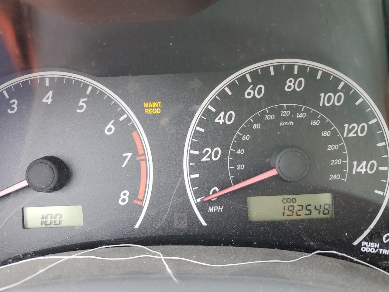 2009 TOYOTA COROLLA