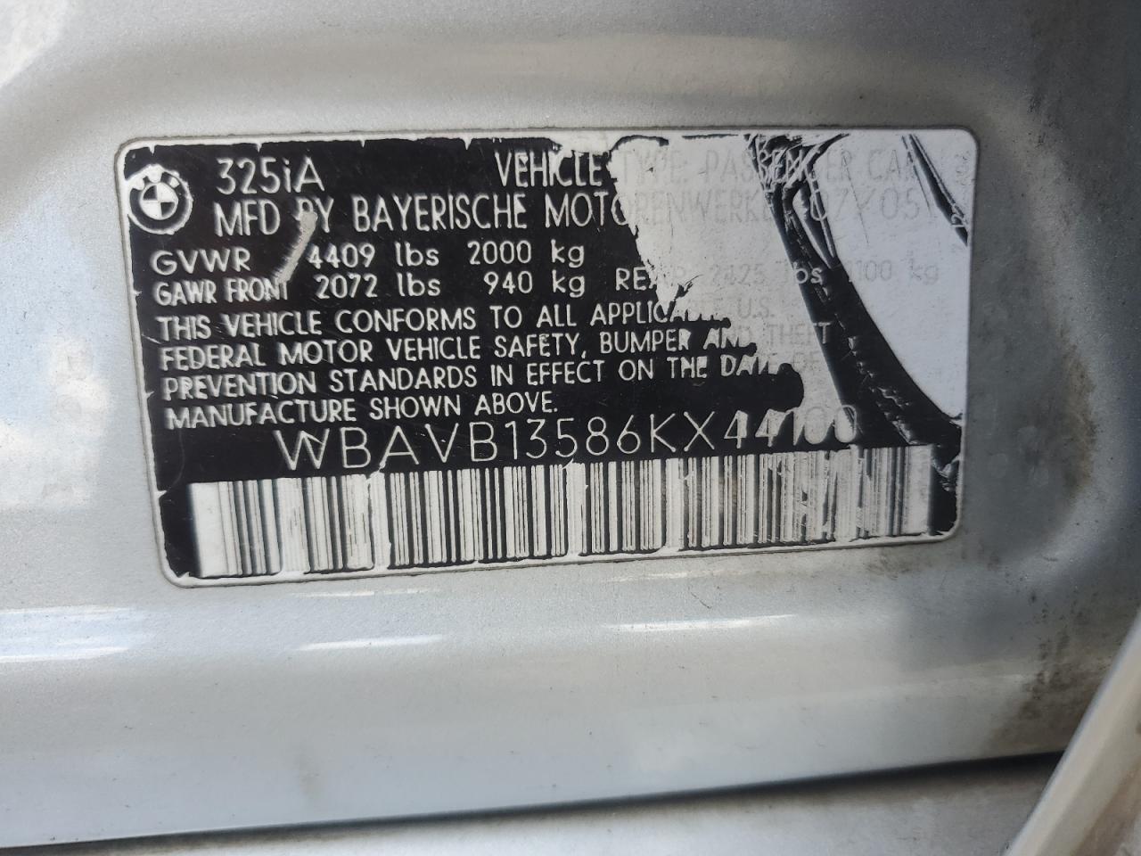 2006 BMW 3 SERIES