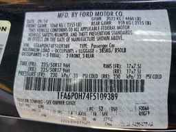2015 FORD FUSION