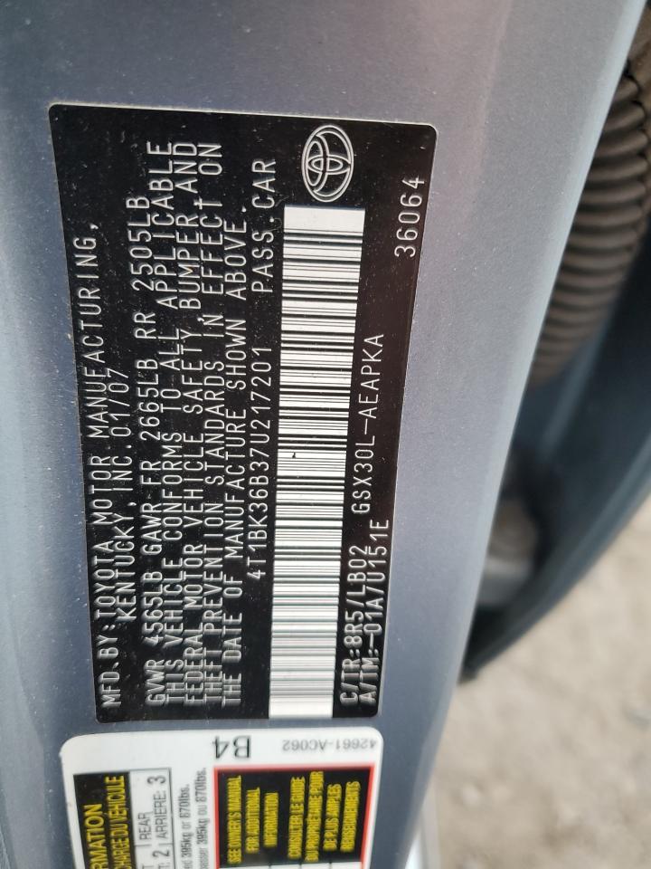 2007 TOYOTA Avalon