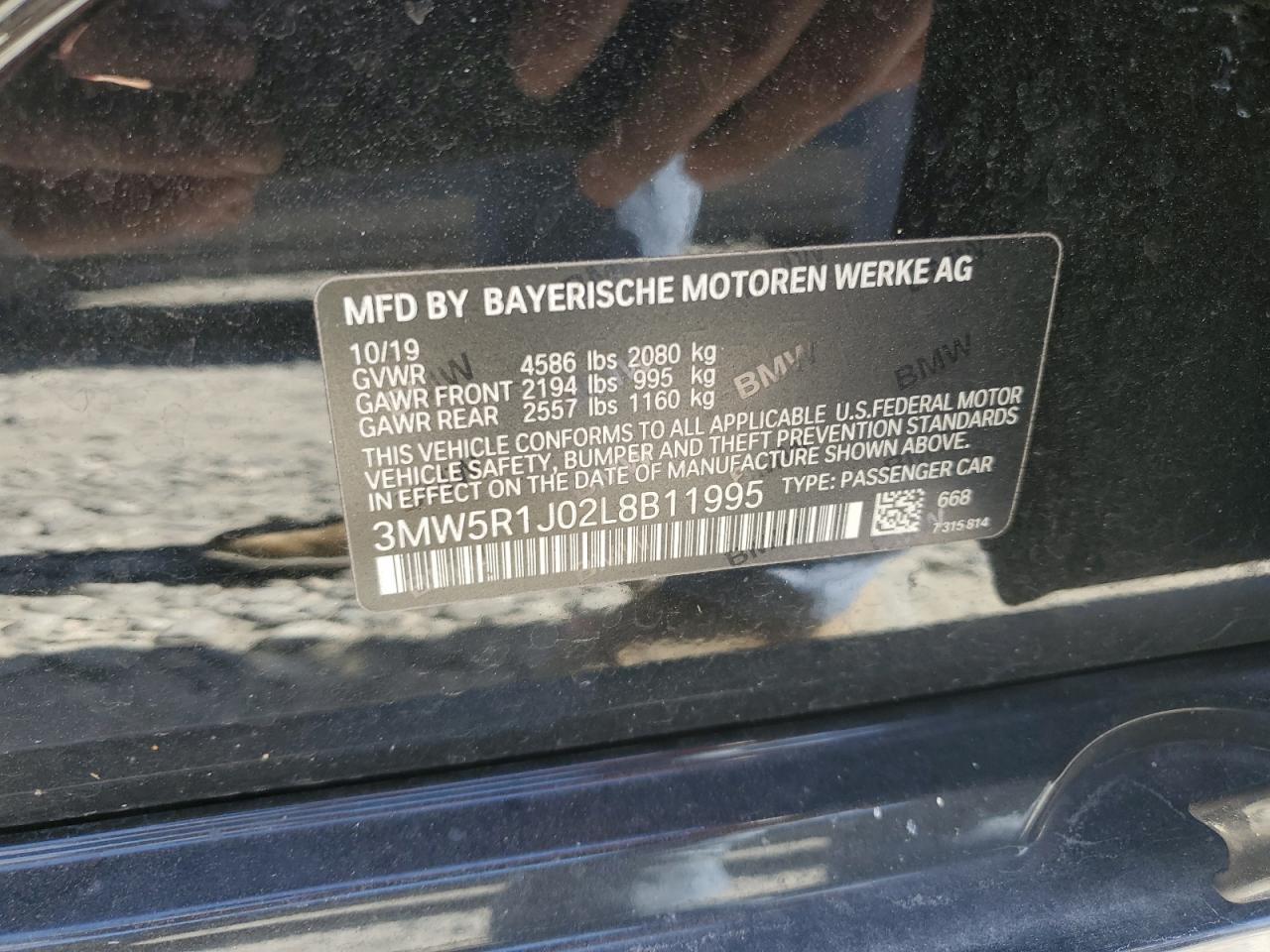 2020 BMW 3 SERIES