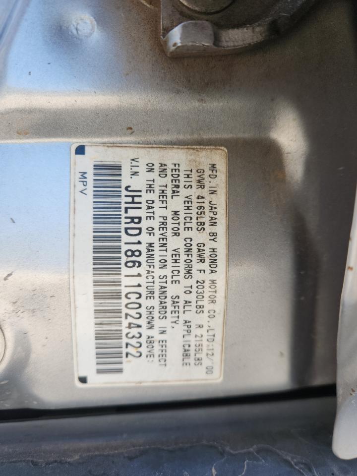 2001 HONDA CR-V