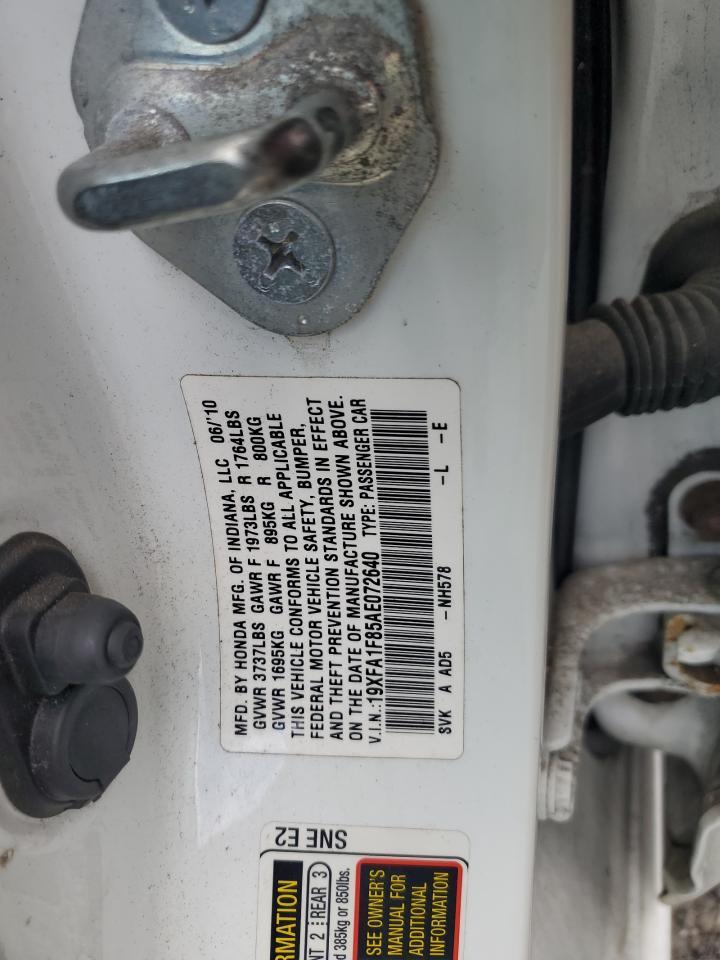 2010 HONDA CIVIC