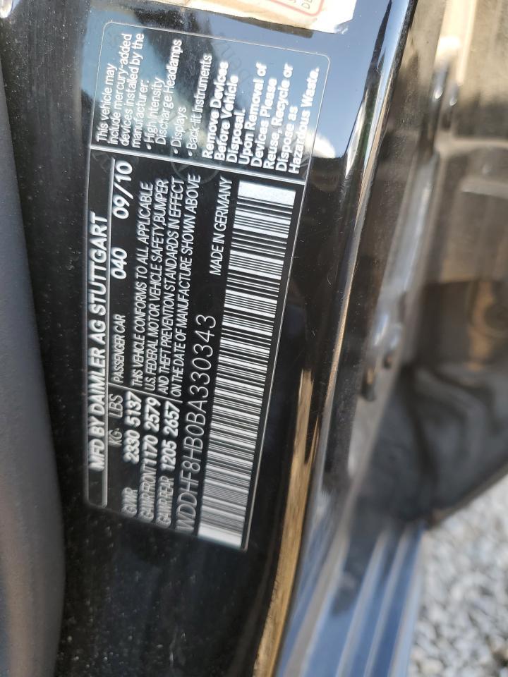 2011 MERCEDES-BENZ E-Class