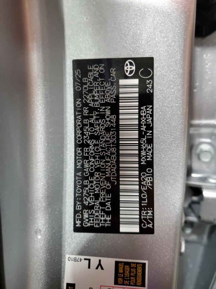 2026 TOYOTA PRIUS