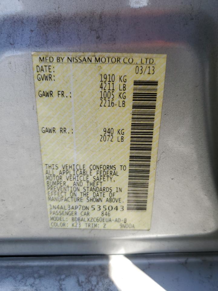 2013 NISSAN ALTIMA
