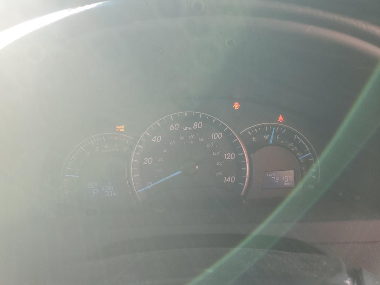 2012 TOYOTA CAMRY