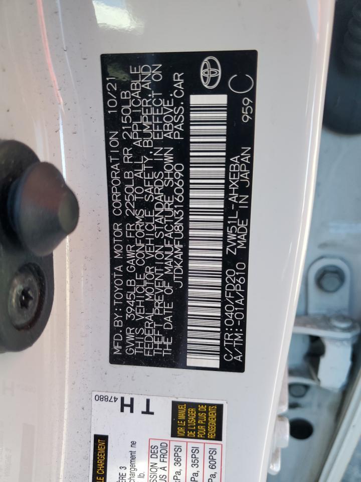2022 TOYOTA PRIUS