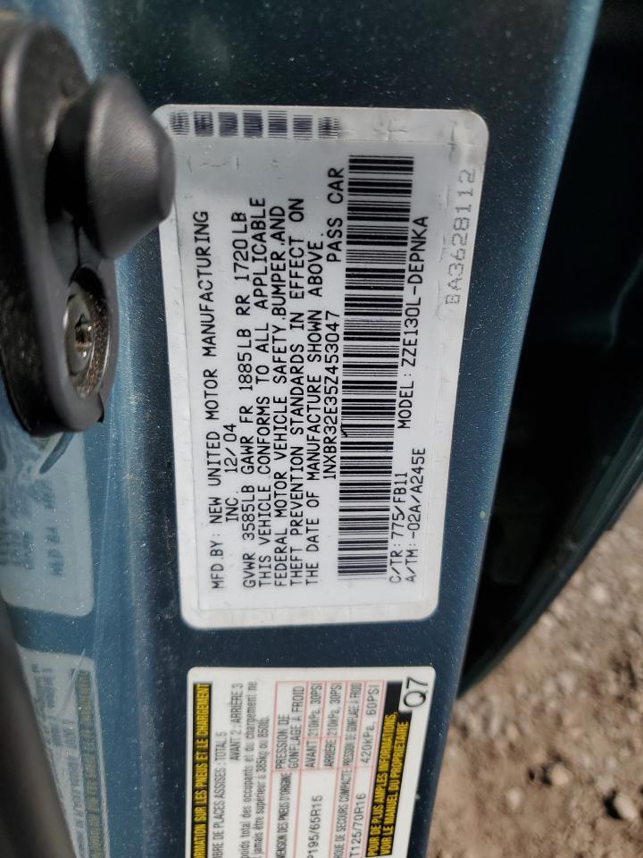 2005 TOYOTA COROLLA