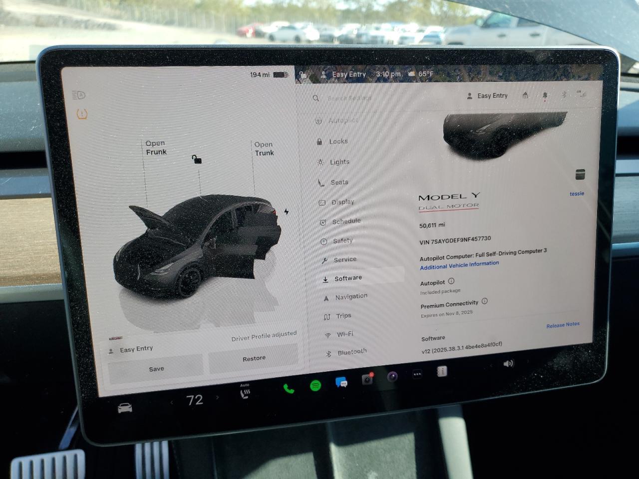 2022 TESLA MODEL Y