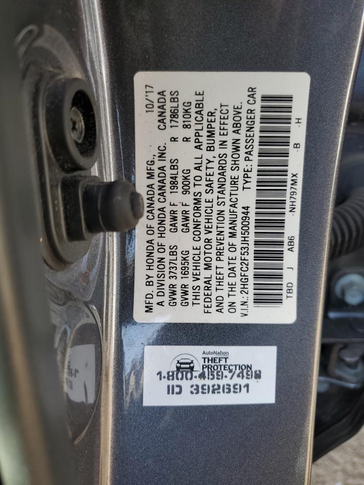 2018 HONDA CIVIC
