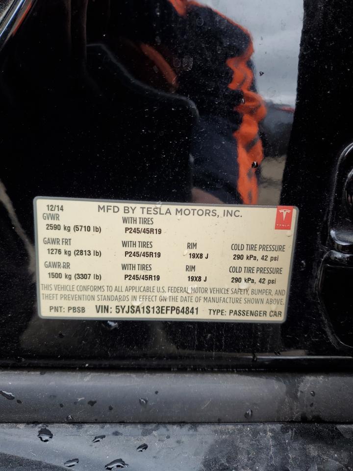 2014 TESLA MODEL S