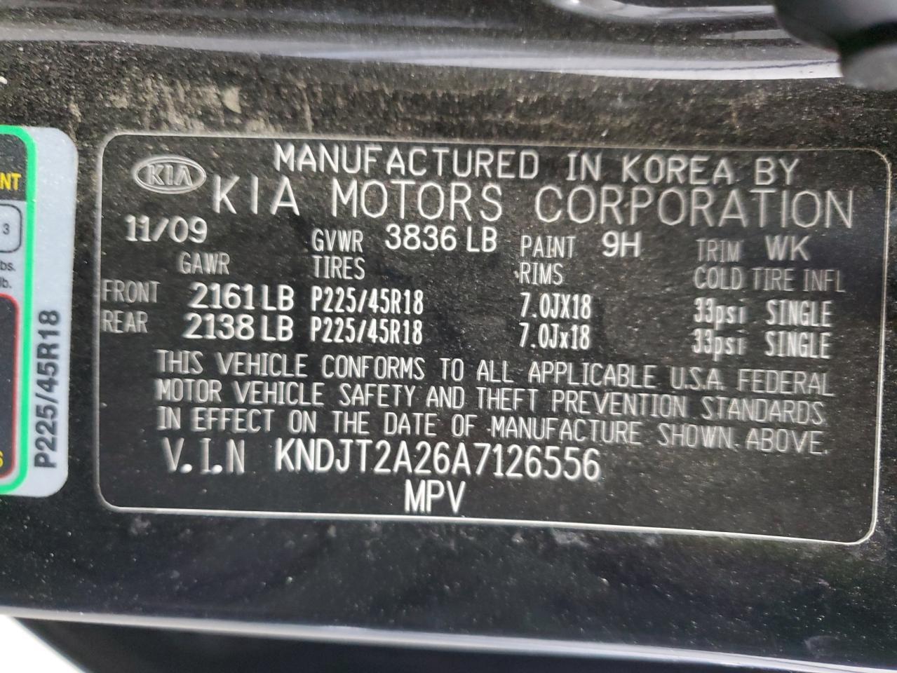2010 KIA SOUL