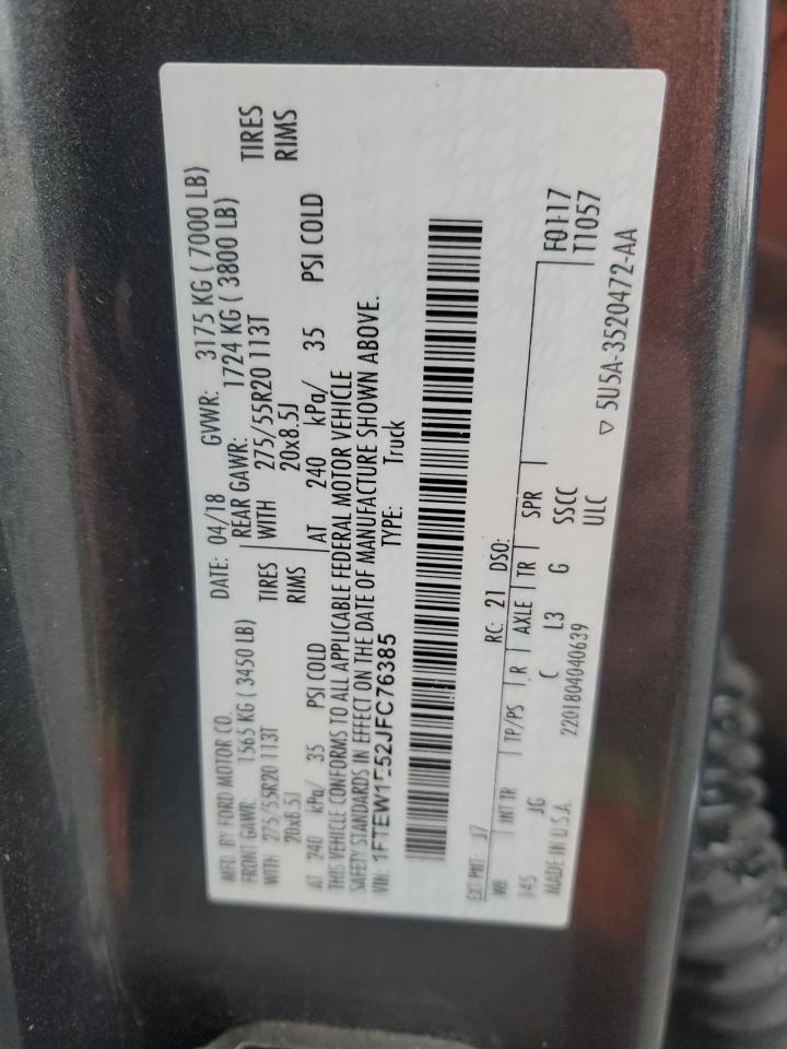 2018 FORD F-150