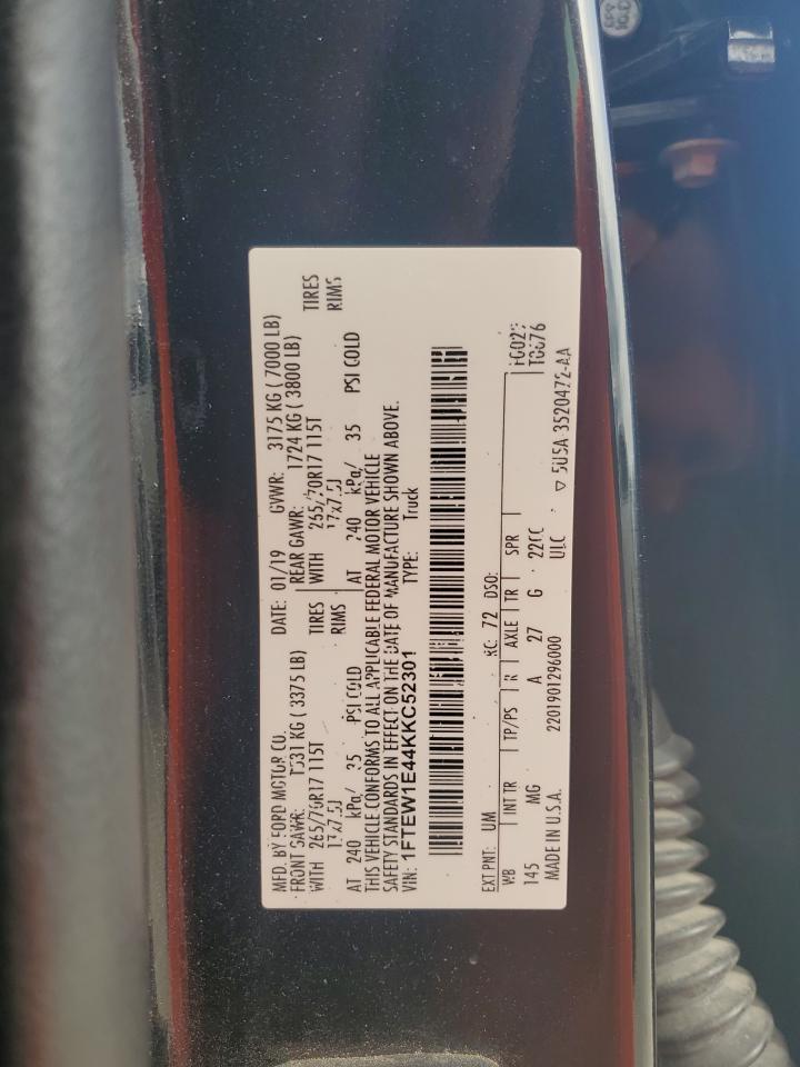2019 FORD F-150