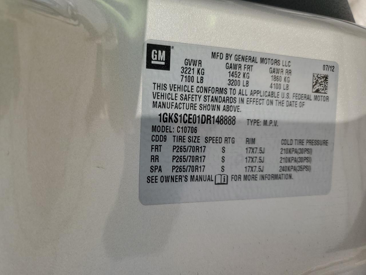 2013 GMC Yukon