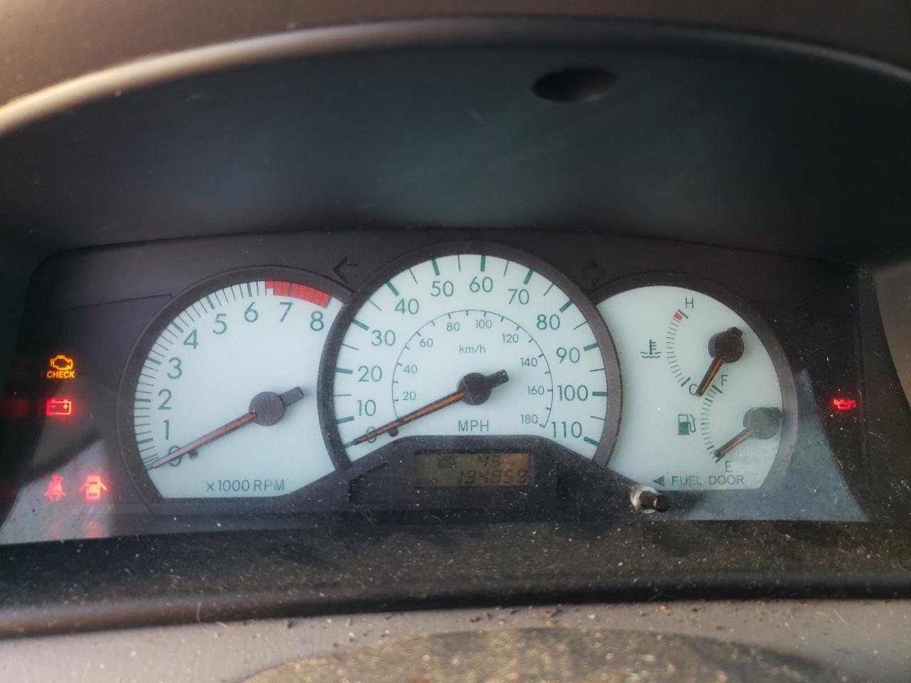 2003 TOYOTA COROLLA