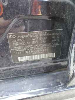 2011 HYUNDAI SONATA