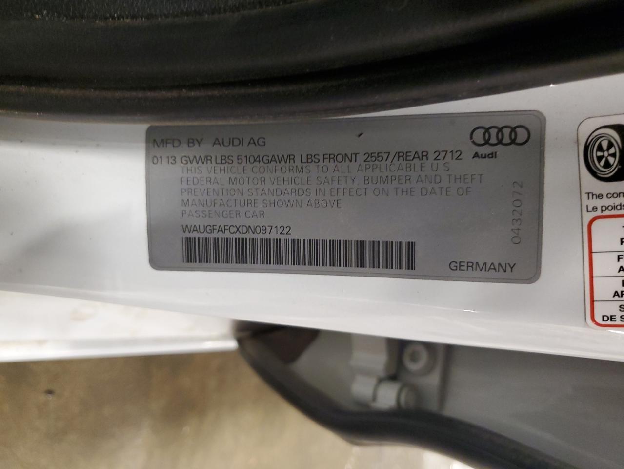 2013 AUDI A6
