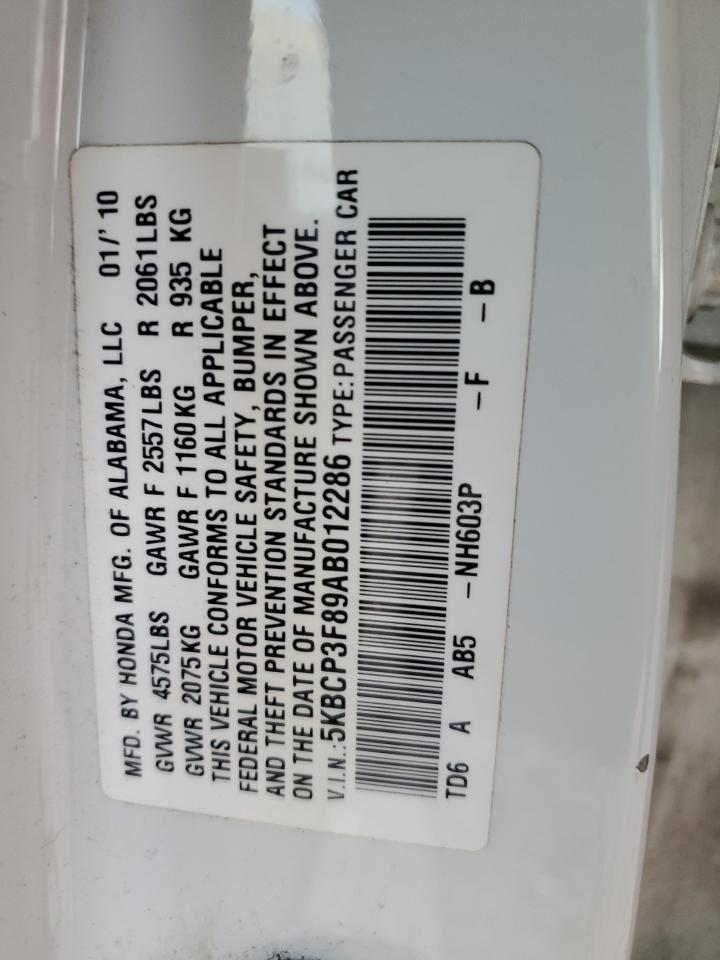 2010 HONDA ACCORD