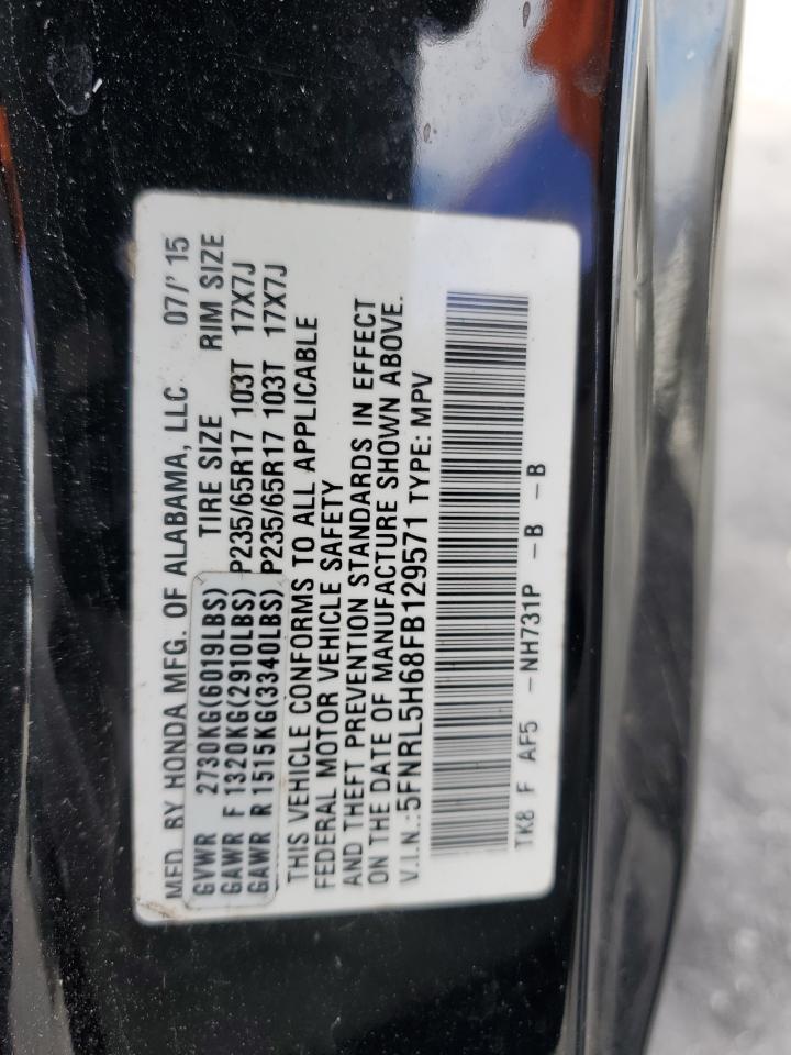 2015 HONDA ODYSSEY