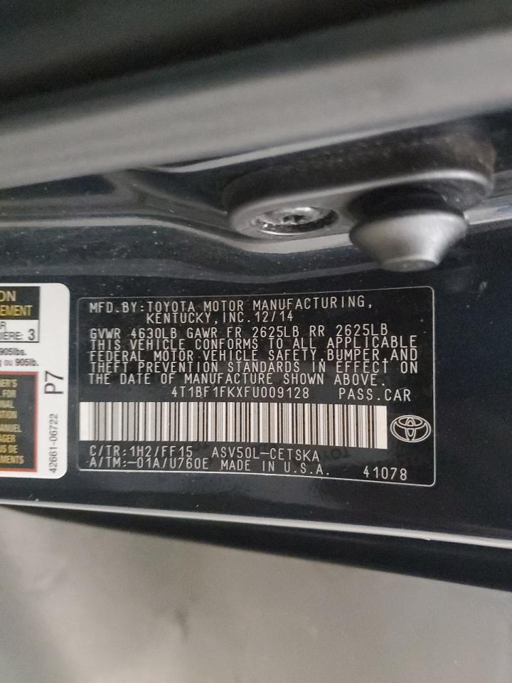 2015 TOYOTA CAMRY