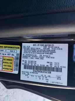 2020 FORD FUSION