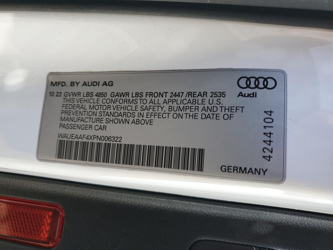 2023 AUDI A4