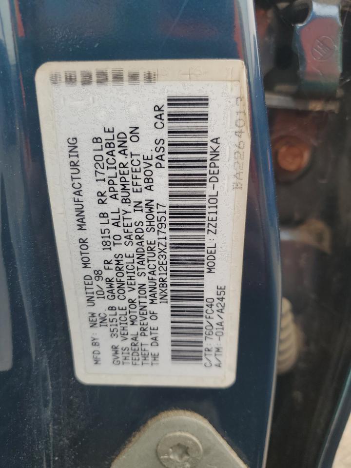 1999 TOYOTA COROLLA